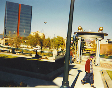 UFO
                        Over Denver Colorado