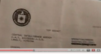 CIA Hit Letter