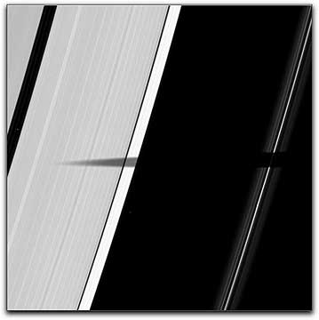 Shadows on Saturn's Rings May 4 2009